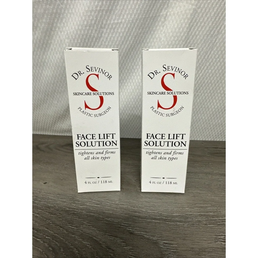Dr Sevinor Face Lift Solution Unisex 4oz 2pk Blue New Tightening Firming Peel